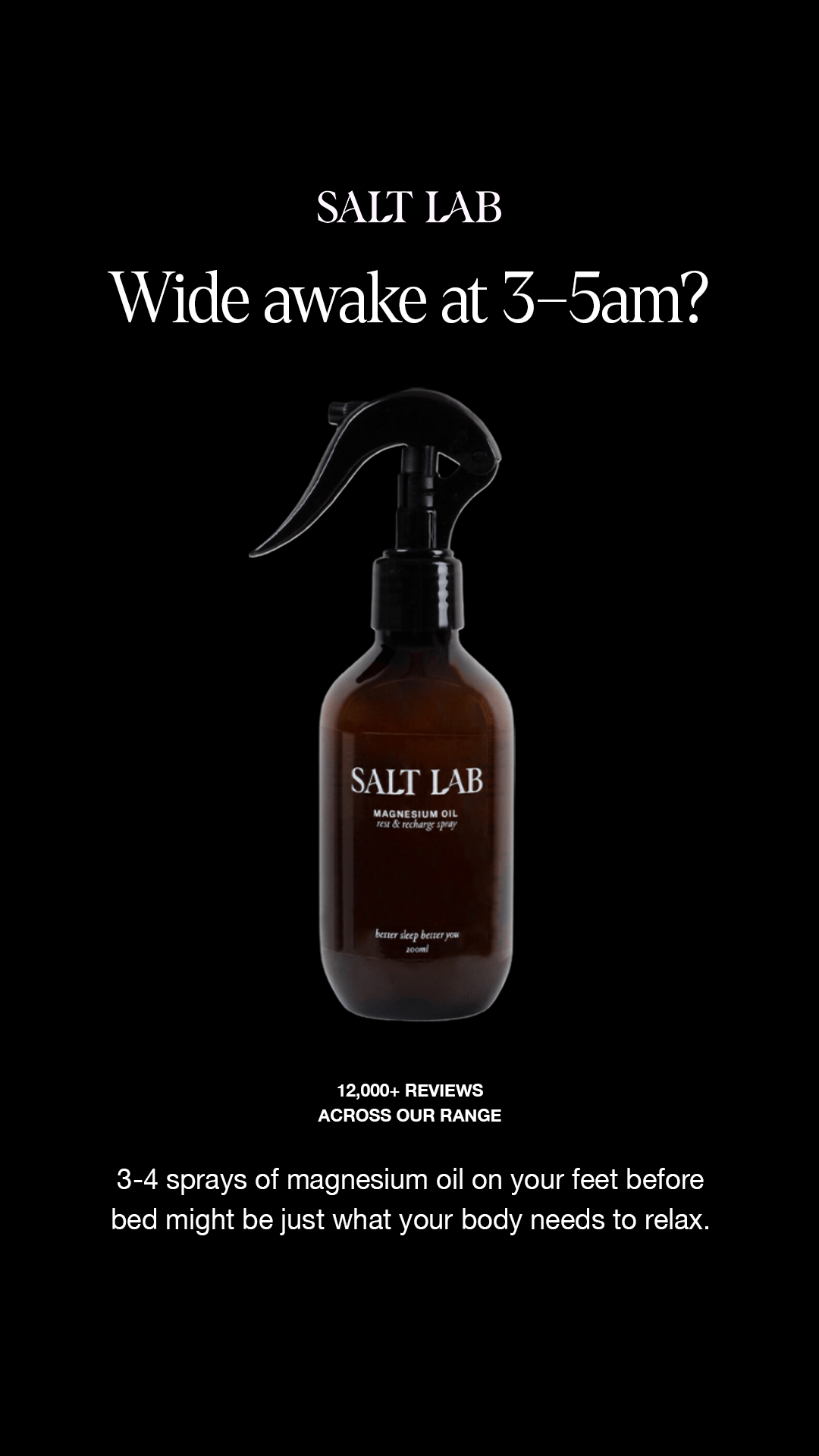Salt Lab Facebook ad