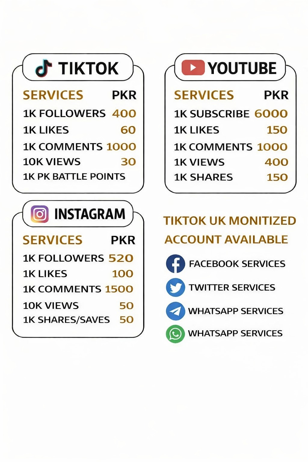 SH Booster Facebook ad: Trusted Seller
