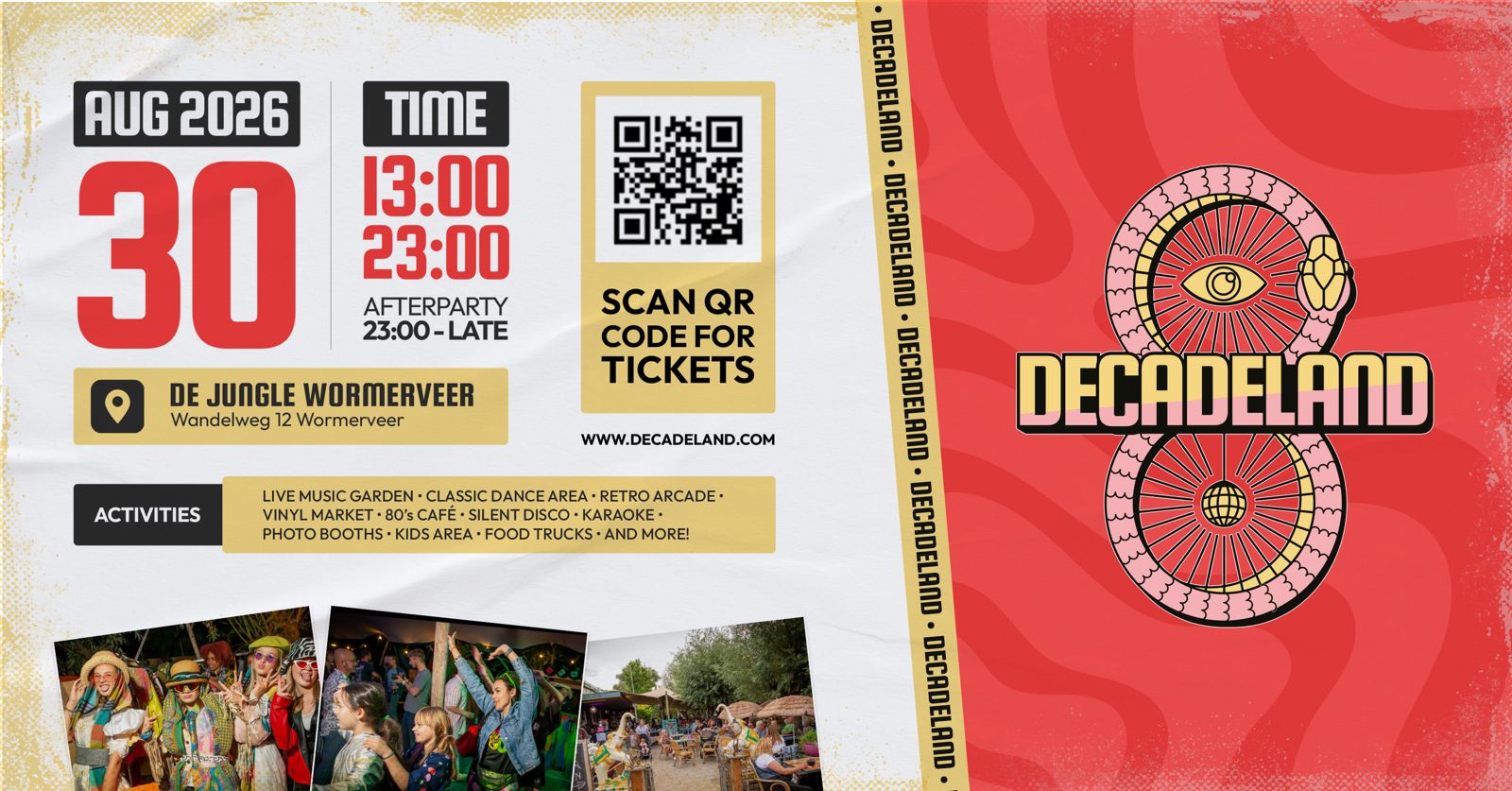 De Jungle Facebook ad: Decadeland 2026