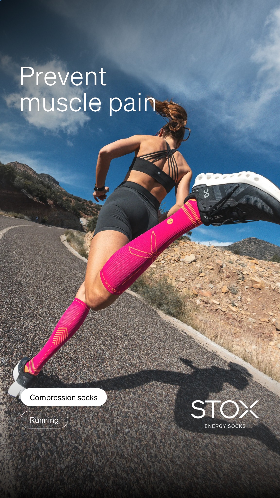 STOX Energy Socks Facebook ad