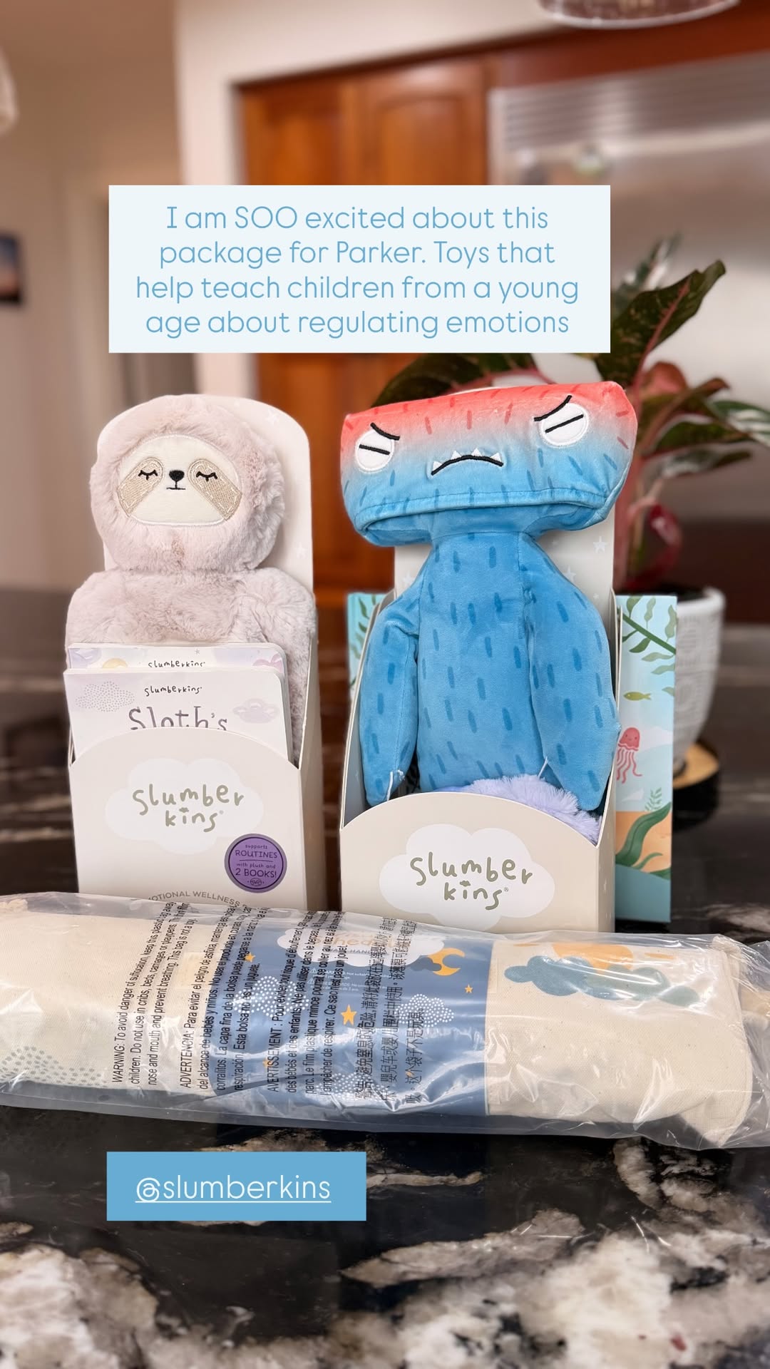 Slumberkins Facebook ad