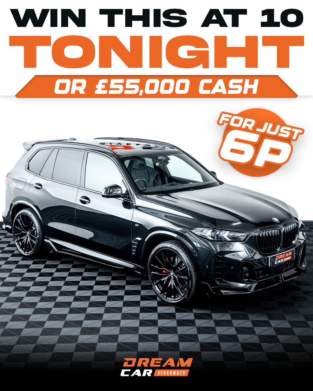 Dream Car Giveaways Facebook ad