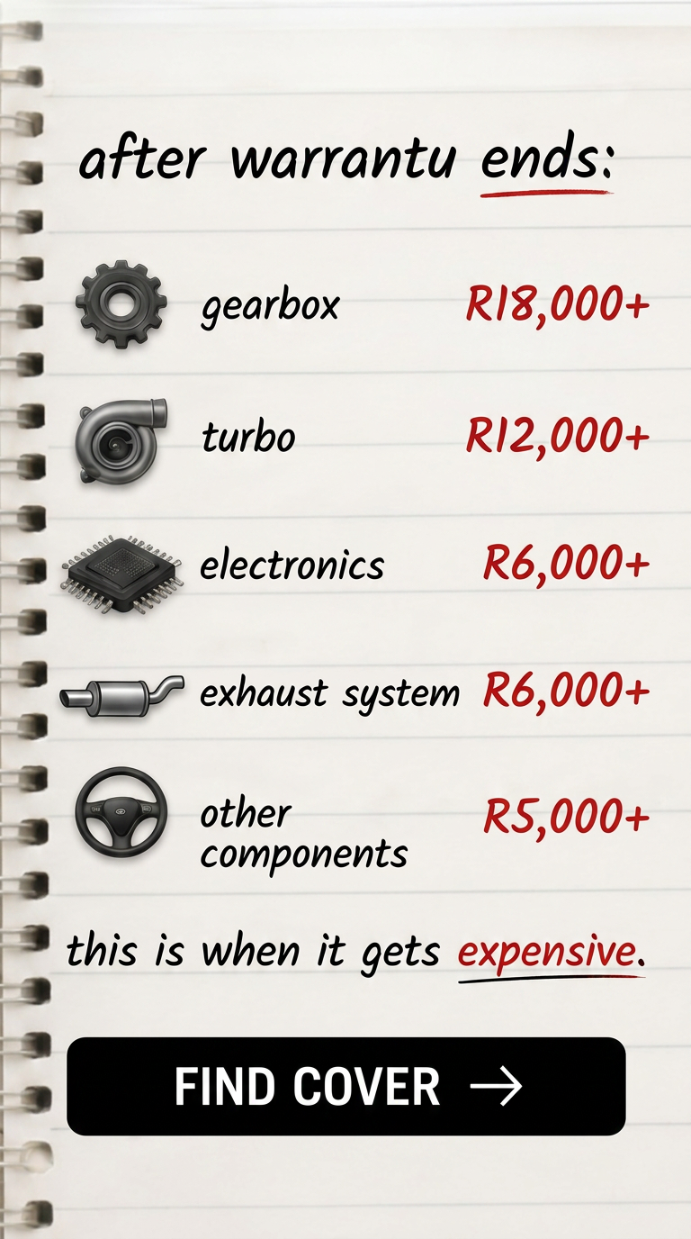 Motor-warranty.co.za Facebook ad