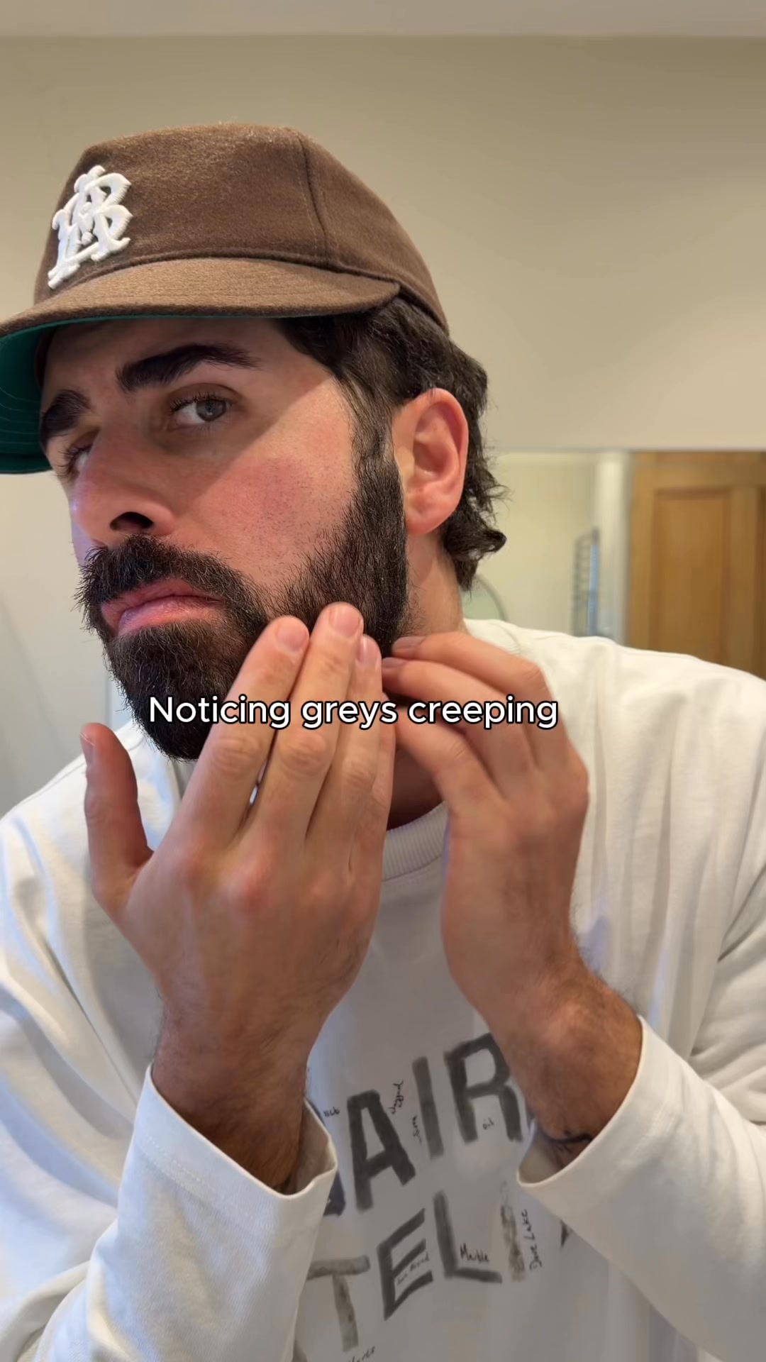 Alpecin Facebook ad: Grey Attack Beard & Temples Colour Booster