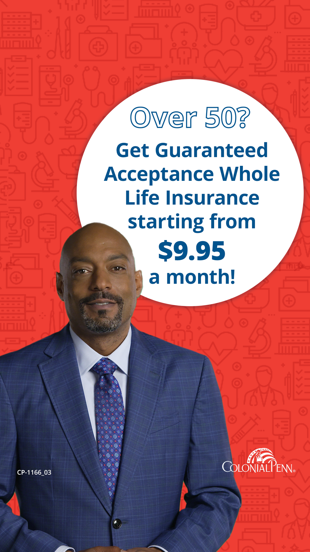 Colonial Penn Life Insurance Company Facebook ad