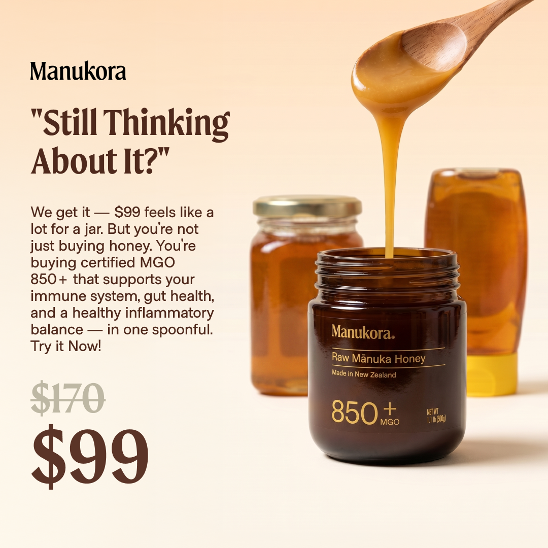 Manukora Facebook ad