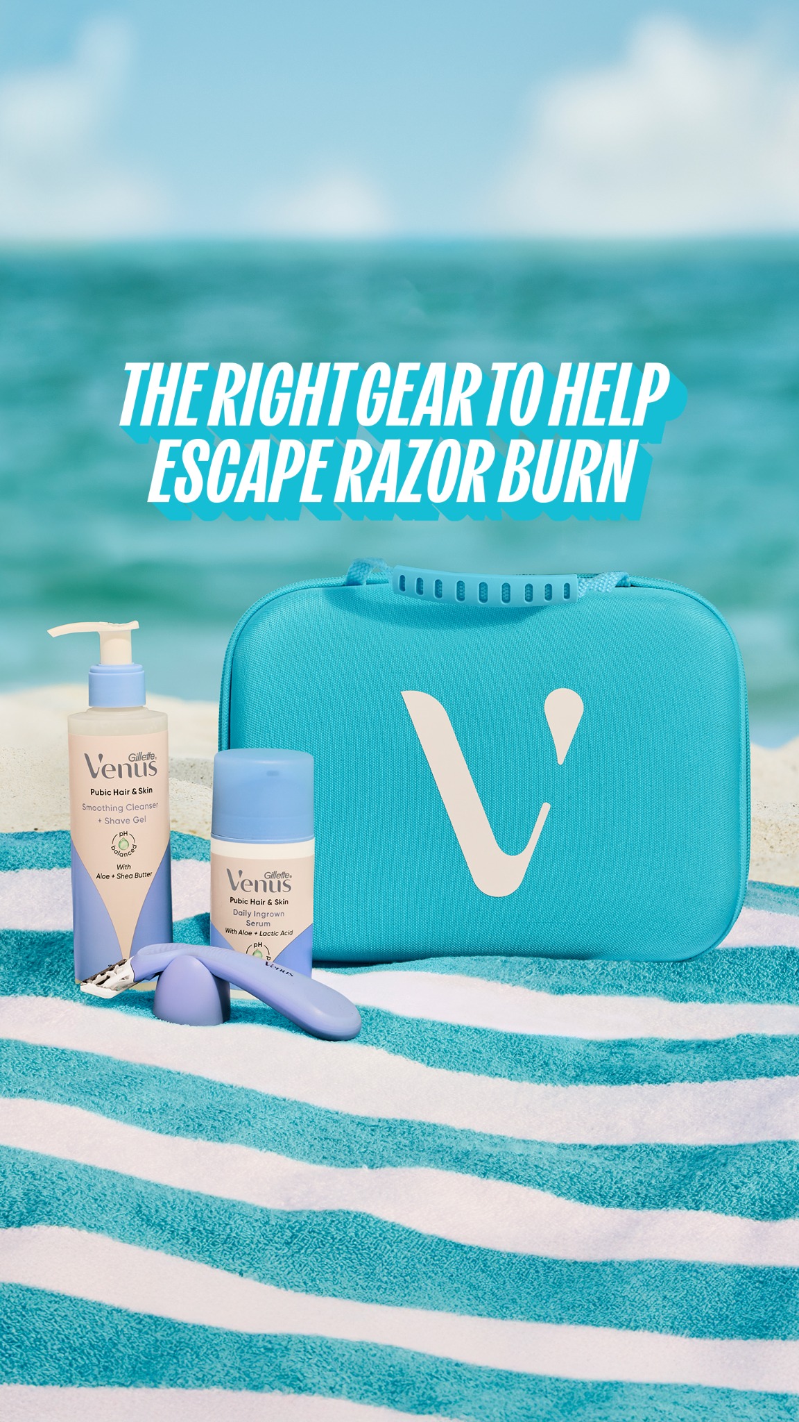 Gillette Venus Facebook ad