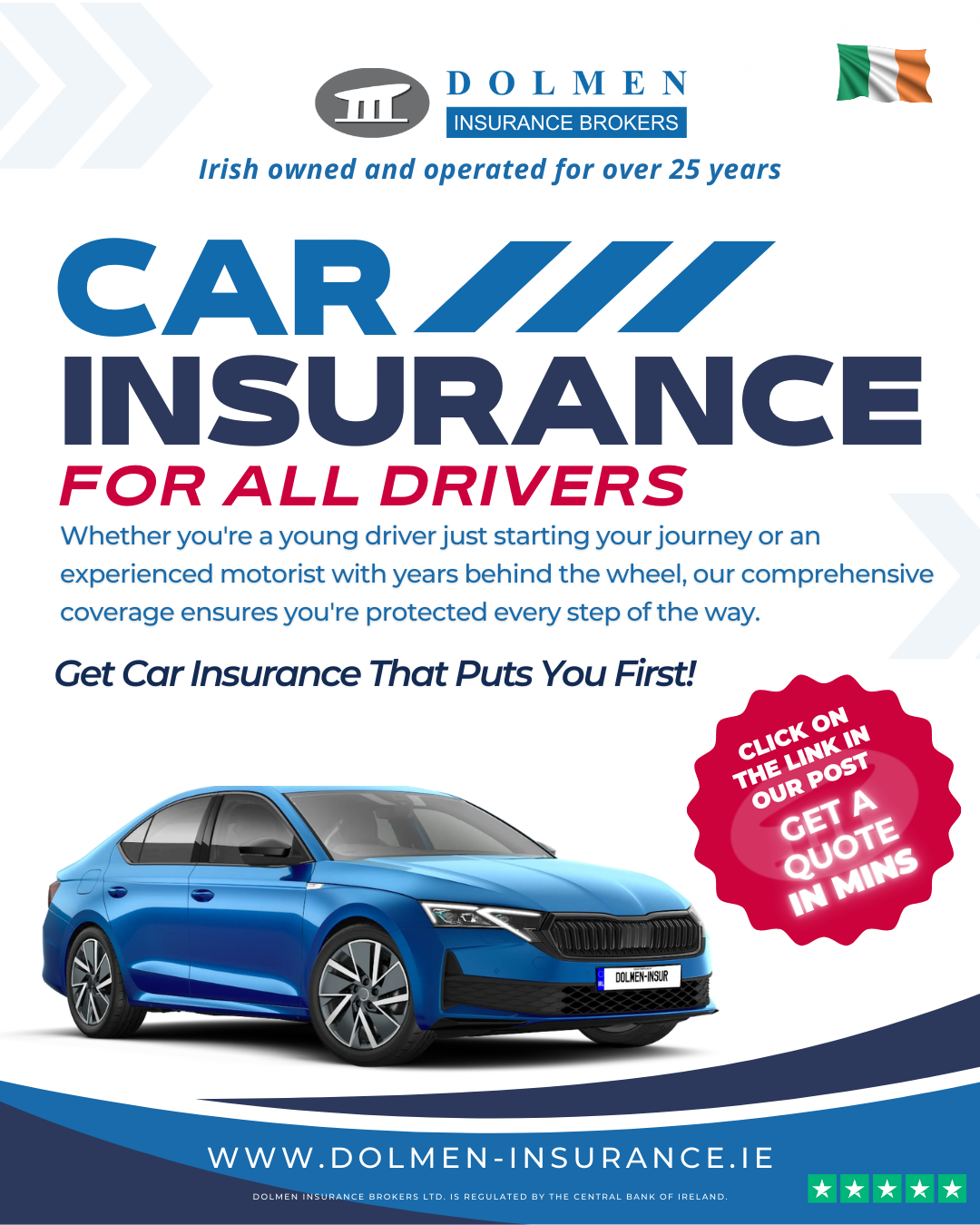 Dolmen Insurance Facebook ad