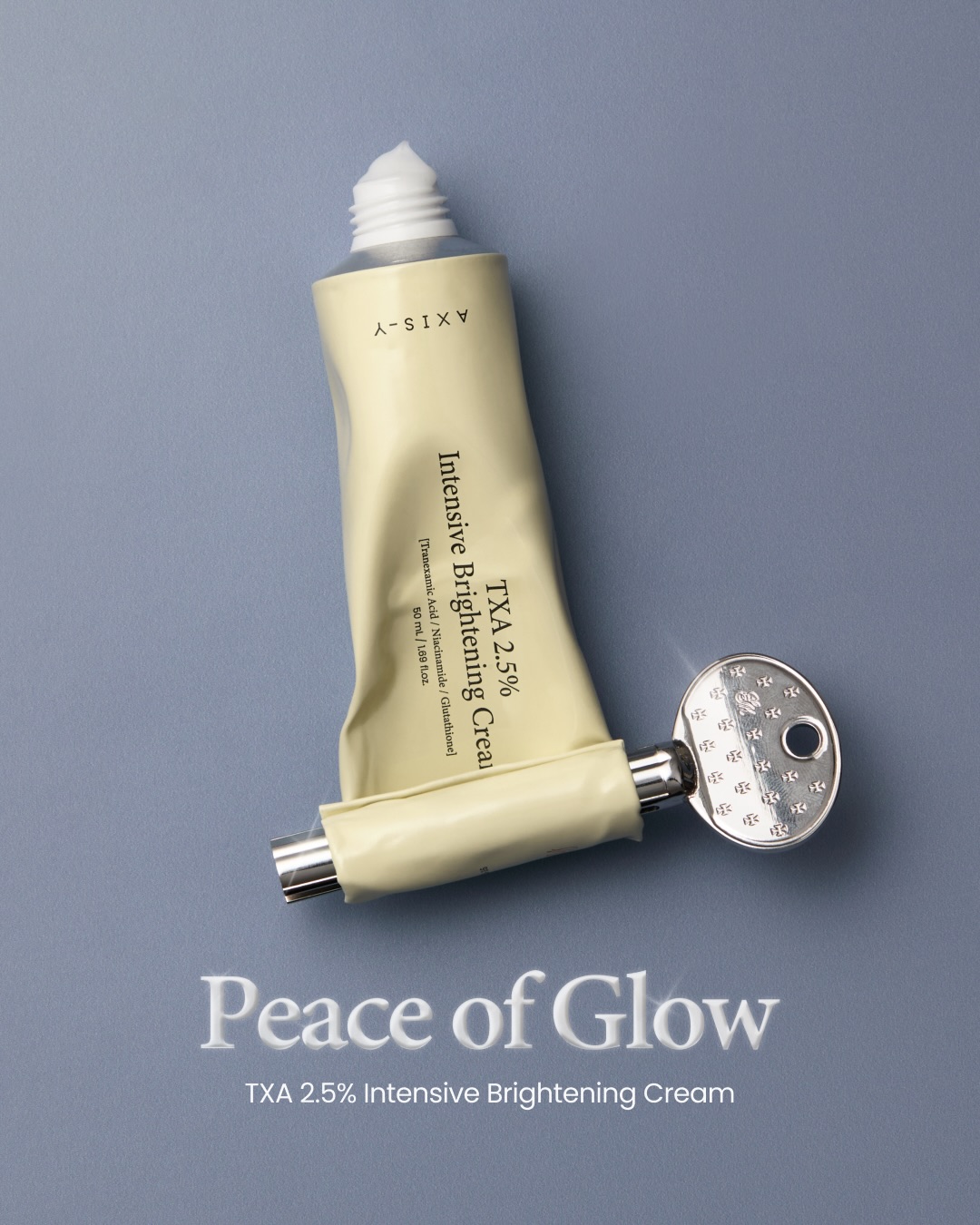 Axis-Y Indonesia Facebook ad: Your Peace of Glow is finally here