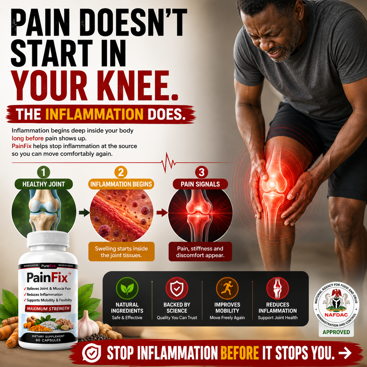 PainFix Facebook ad