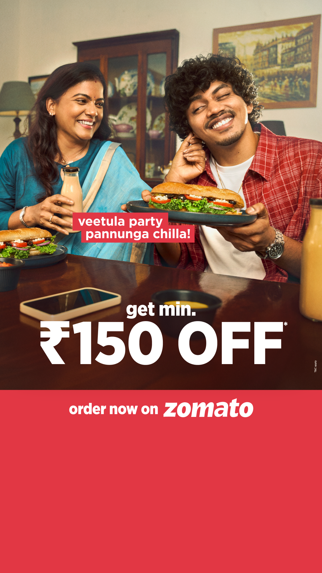 Zomato Facebook ad