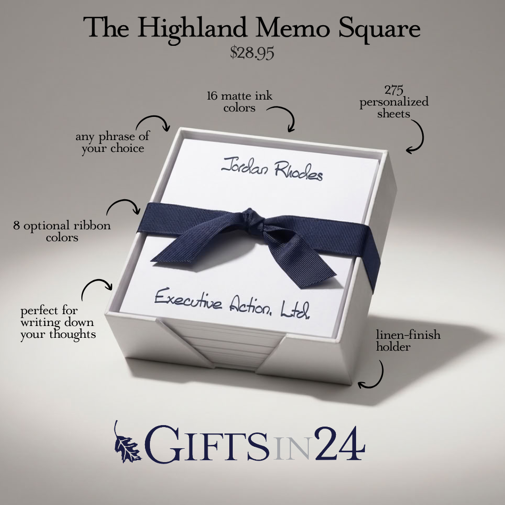 Gifts in 24 - Personalized Stationery and Custom Printed Gifts Facebook ad: Stop Forgetting. Start Checking Off.