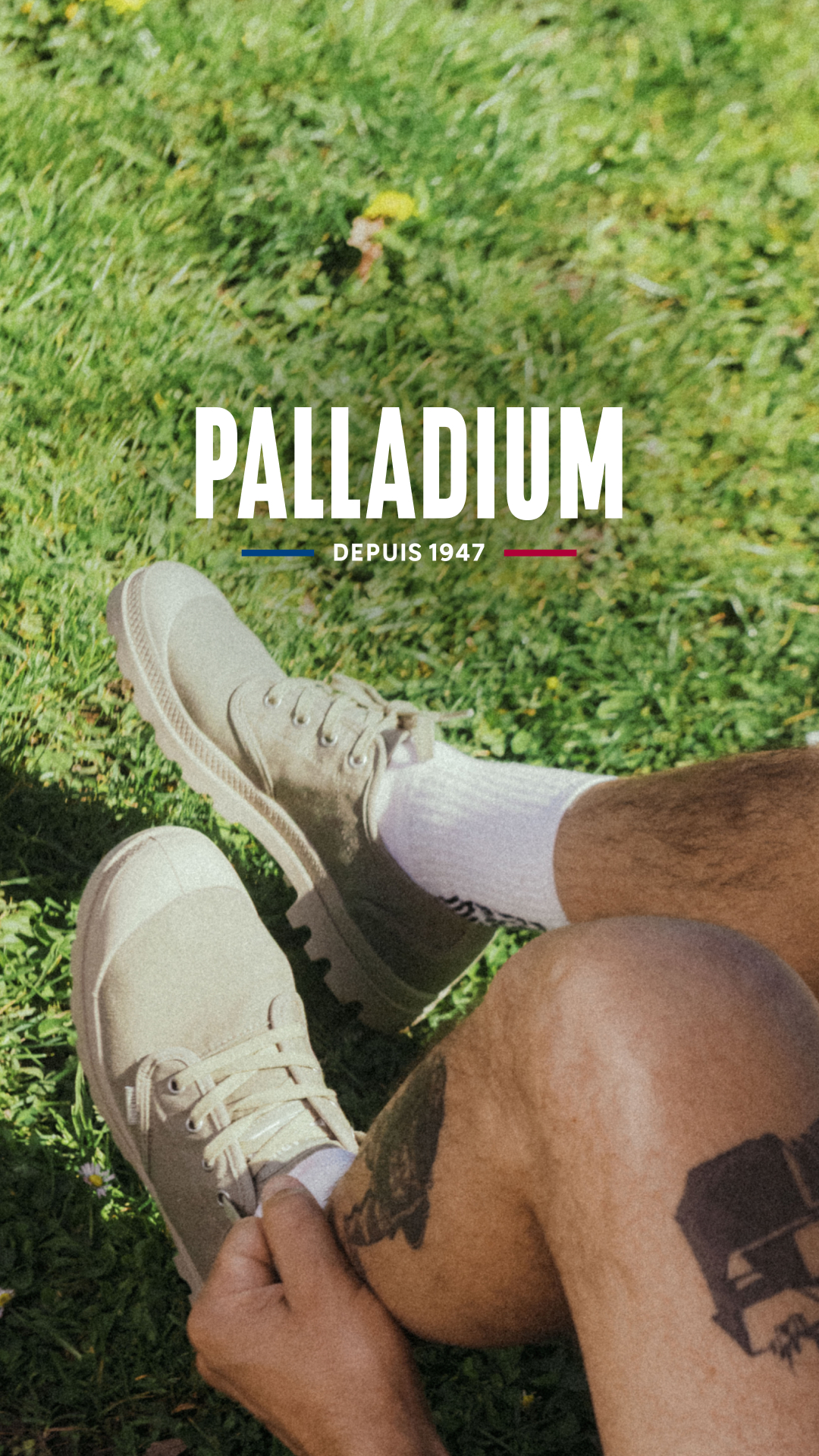 Palladium Boots Facebook ad from May 21, 2026