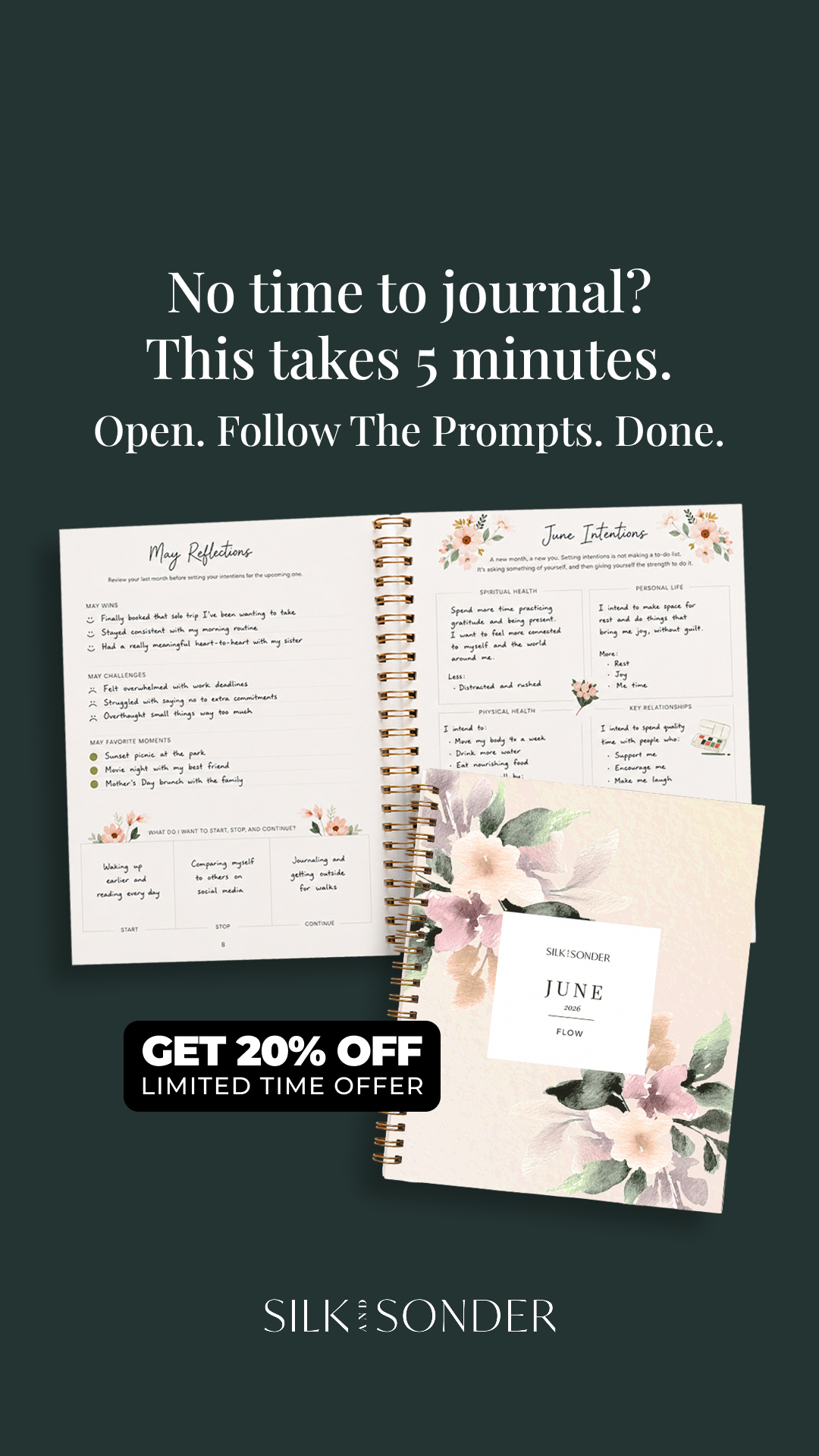 Silk + Sonder Facebook ad