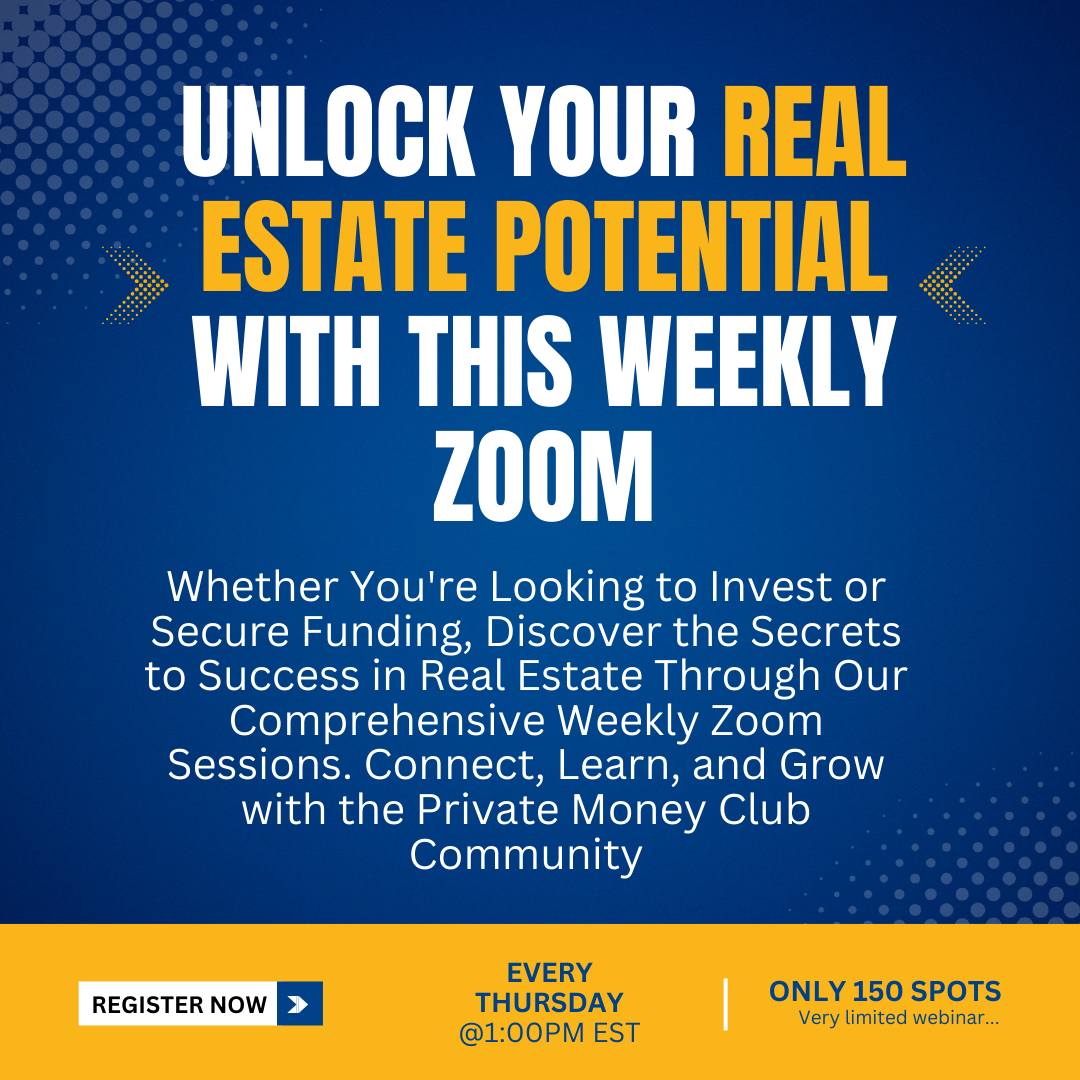 Private Money Club Facebook ad