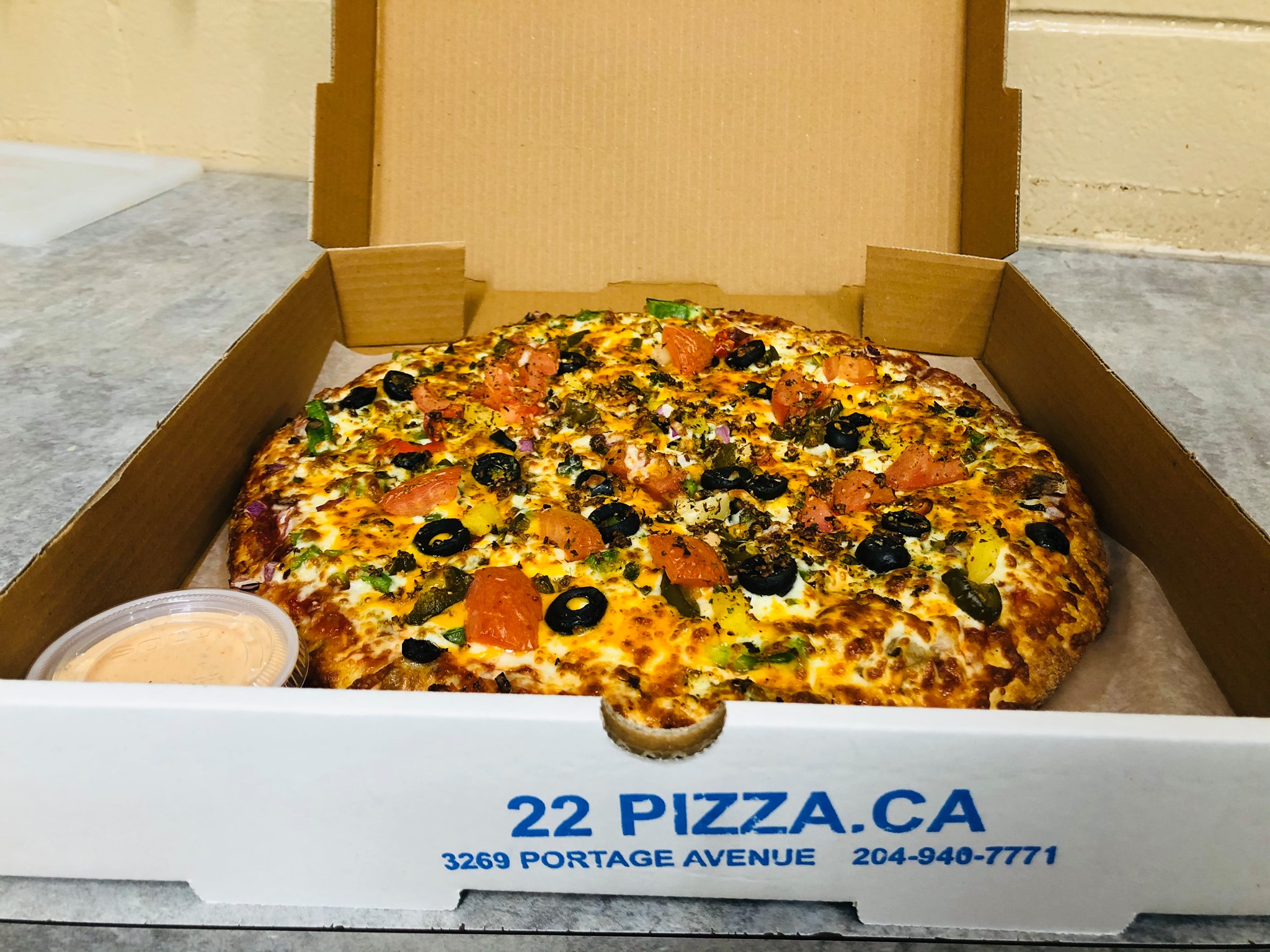 22 Pizza Facebook ad: 22 Pizza, Pizza Delivery