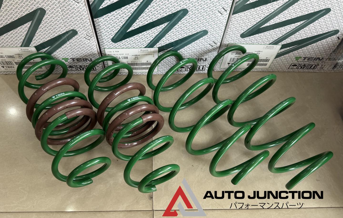 Auto Junction Facebook ad: TEIN STECH LOWERING SPRINGS FOR HONDA CITY GN…