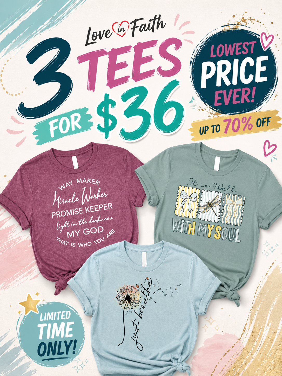Love in Faith Facebook ad