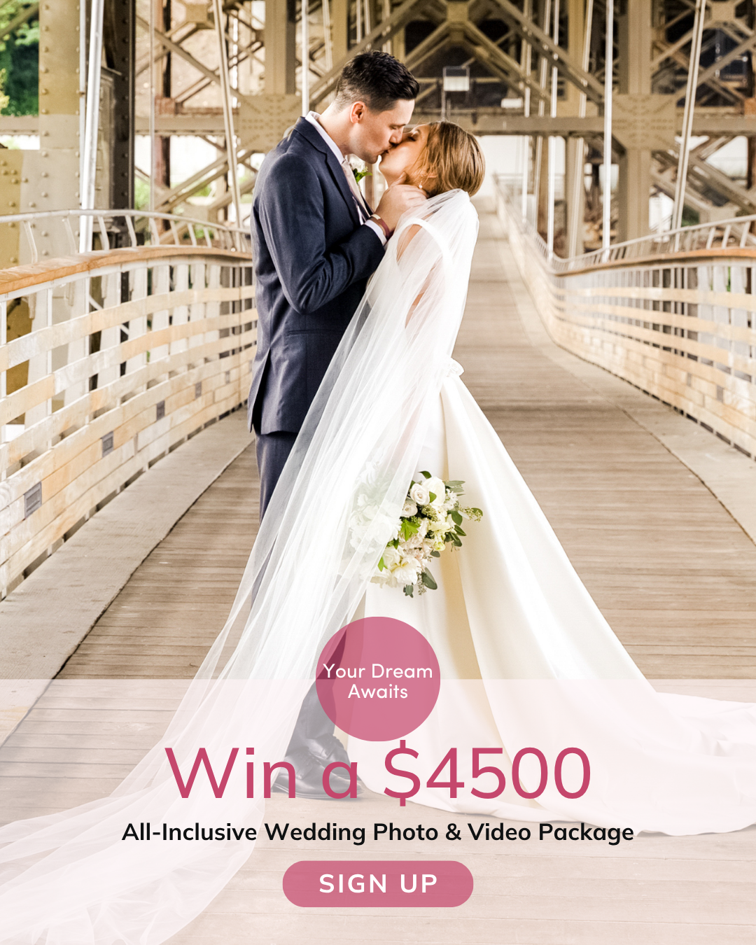George Street Photo & Video Facebook ad: All-Inclusive Wedding Photo & Video