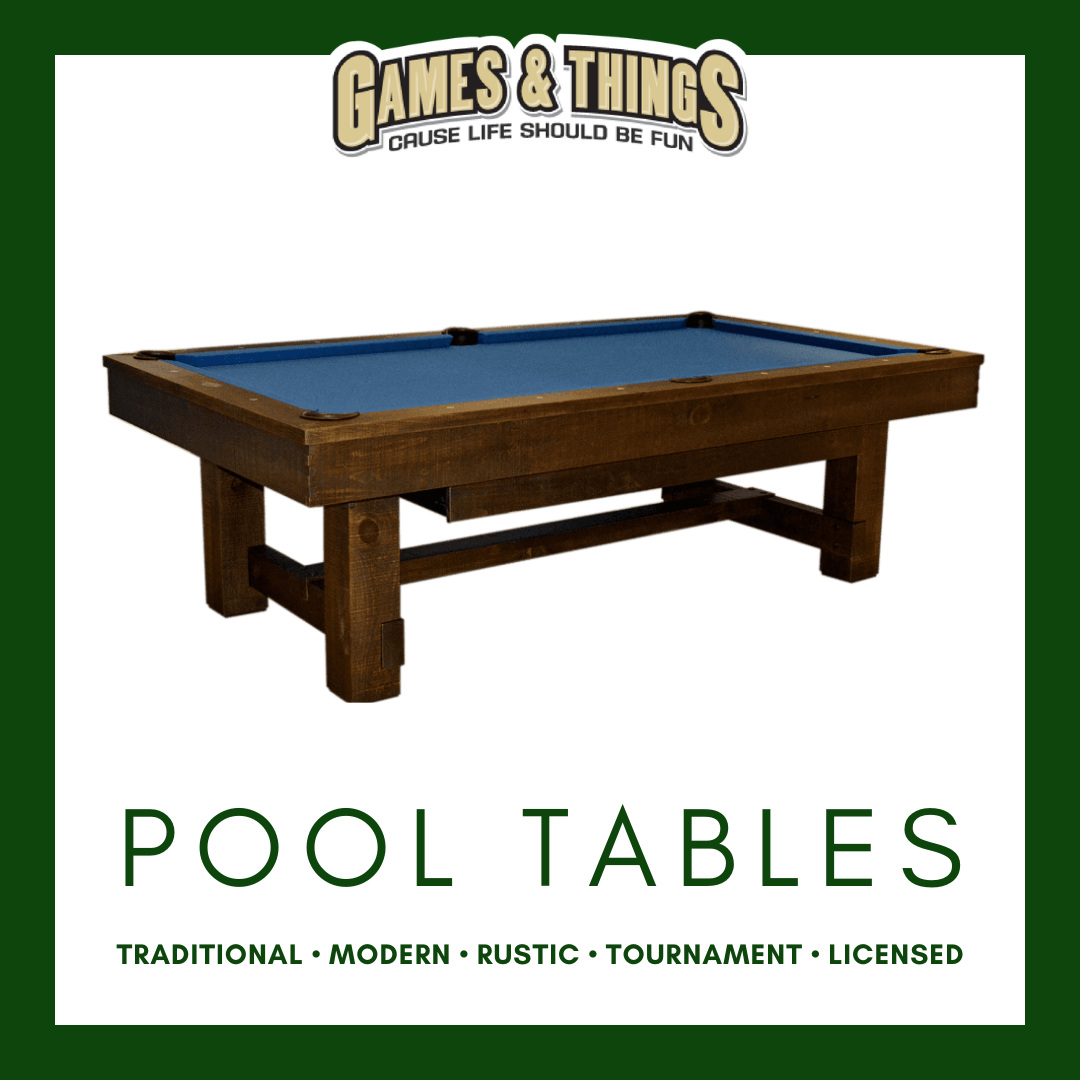 Games & Things Knoxville Facebook ad: Build your dream game room!