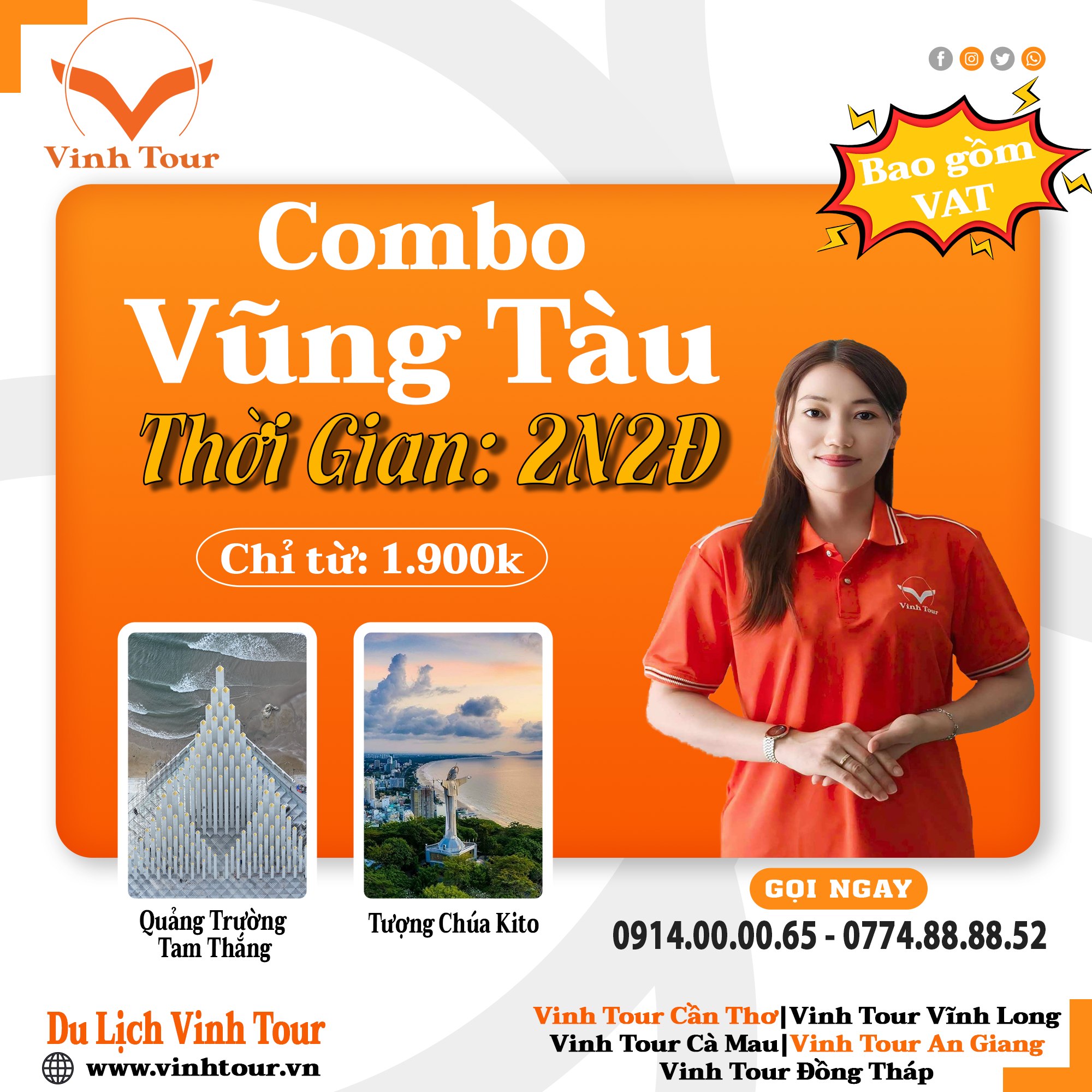 Du Lịch Vinh Tour Cà Mau Facebook ad: [Vinh Tour Cà Mau xin Cập nhật Tour…