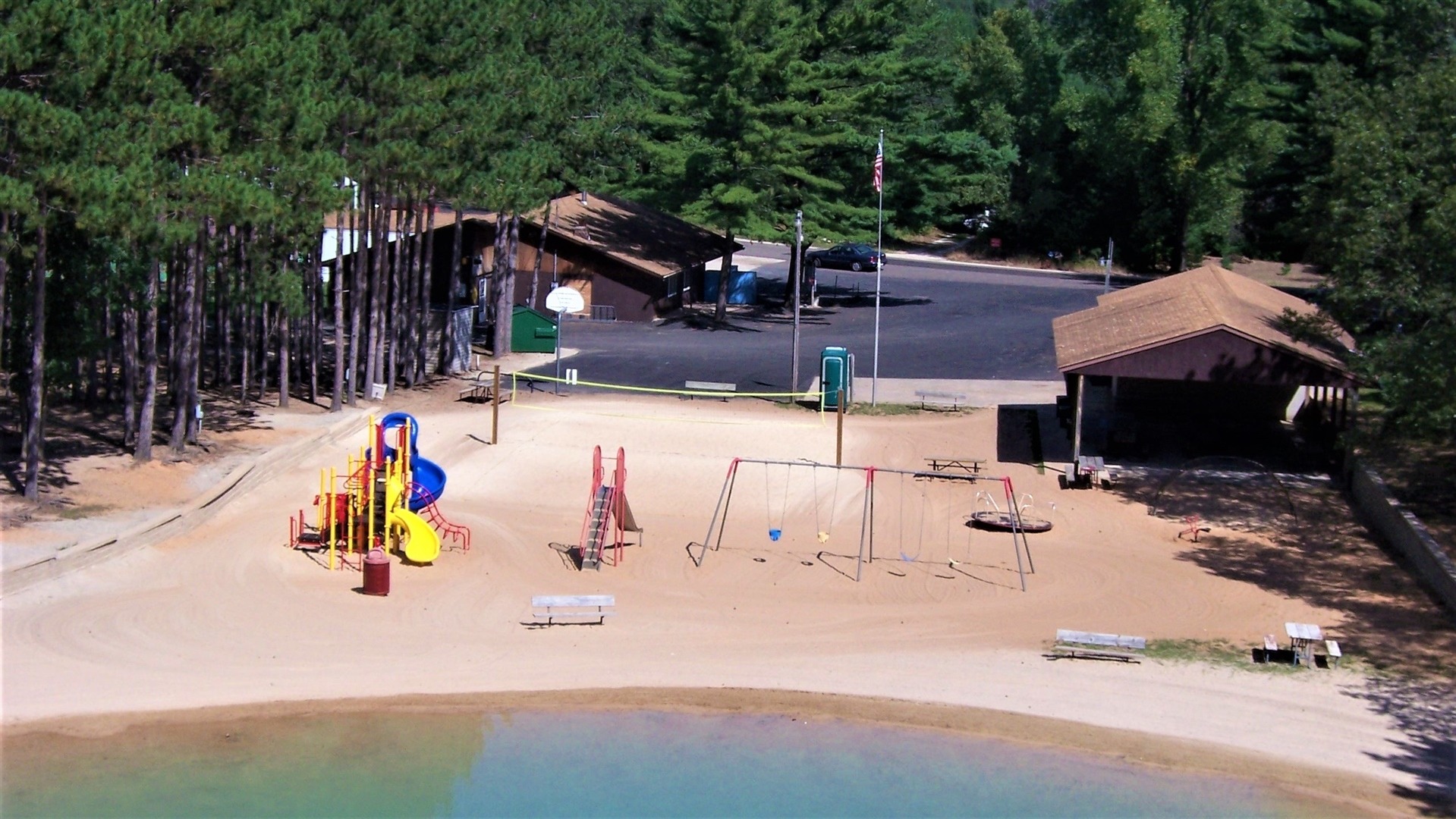 Pearl Lake RV Campground Facebook ad: Escape for a weekend or an extended stay…