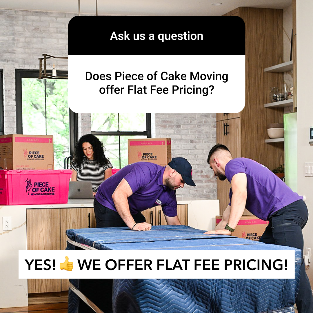 Piece of Cake Moving & Storage Facebook ad