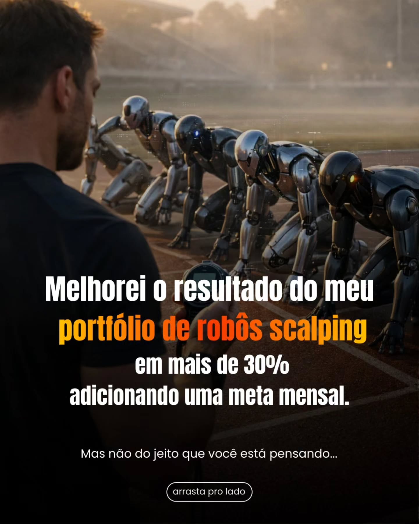 Devtrader Facebook ad: Uma mudança simples e significativa.