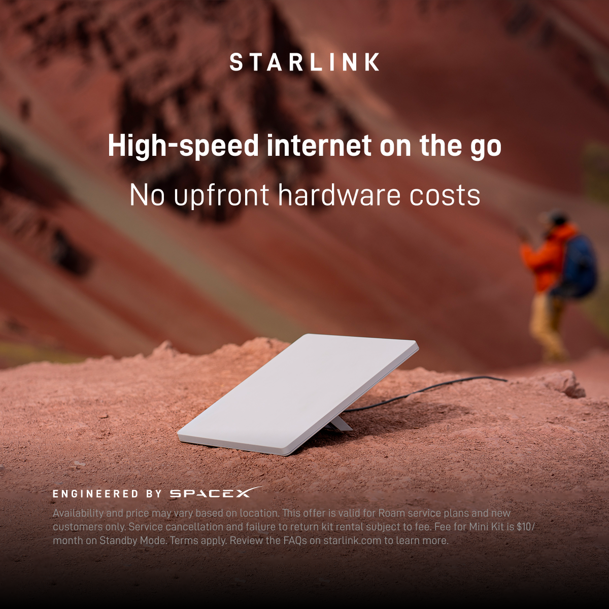 Starlink Facebook ad: Order now