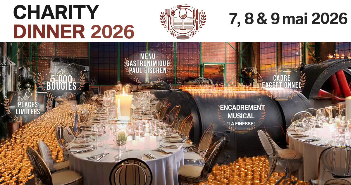 Commune de Pétange Facebook ad: CHARITY DINNER 2026, Une soirée inoubliable pour une bonne…