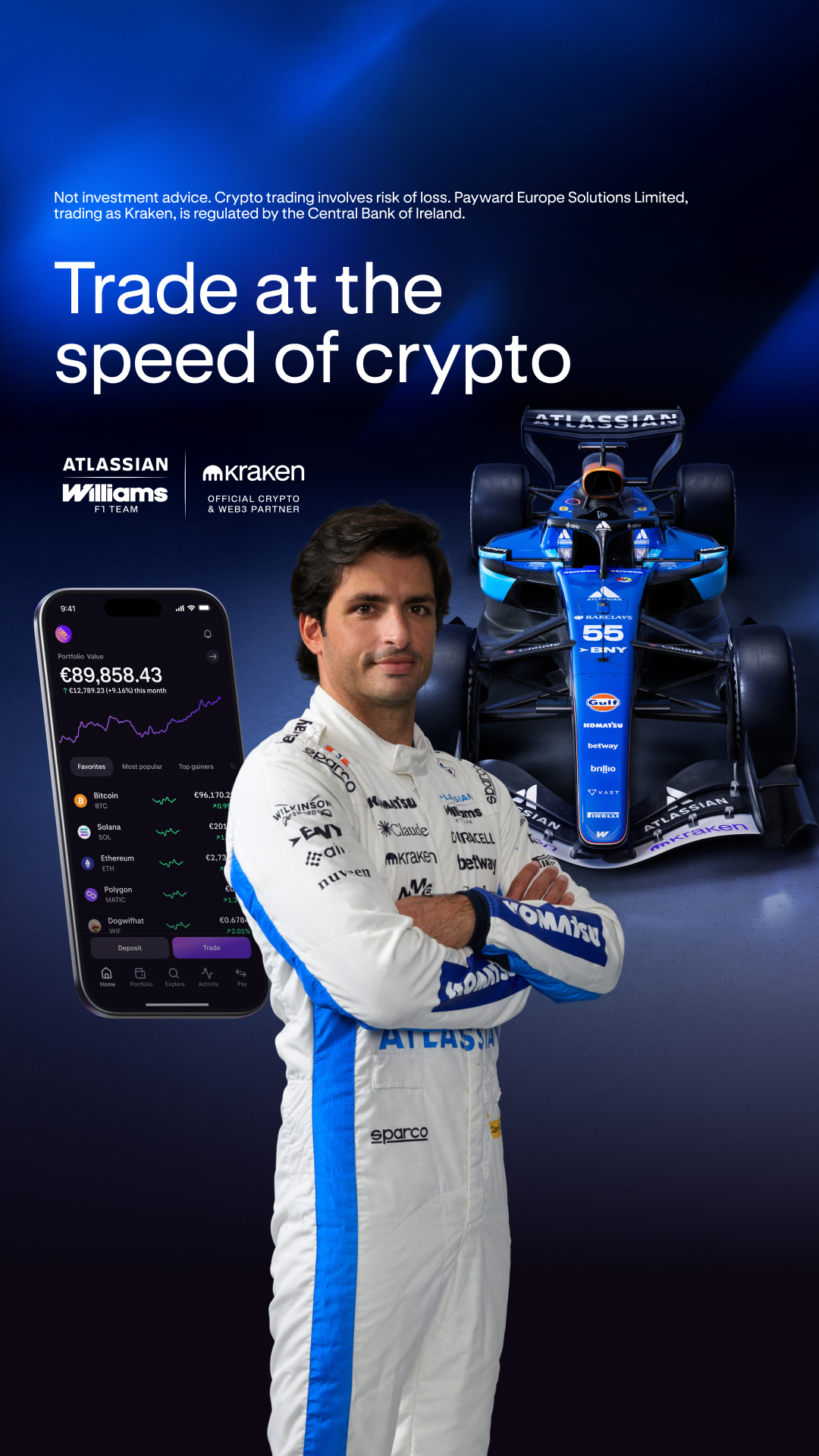 Kraken Digital Asset Exchange Facebook ad