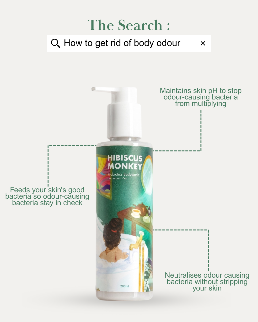 Hibiscus Monkey Facebook ad