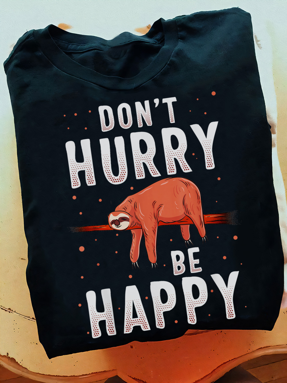 Lazy Vibe Sloth Facebook ad