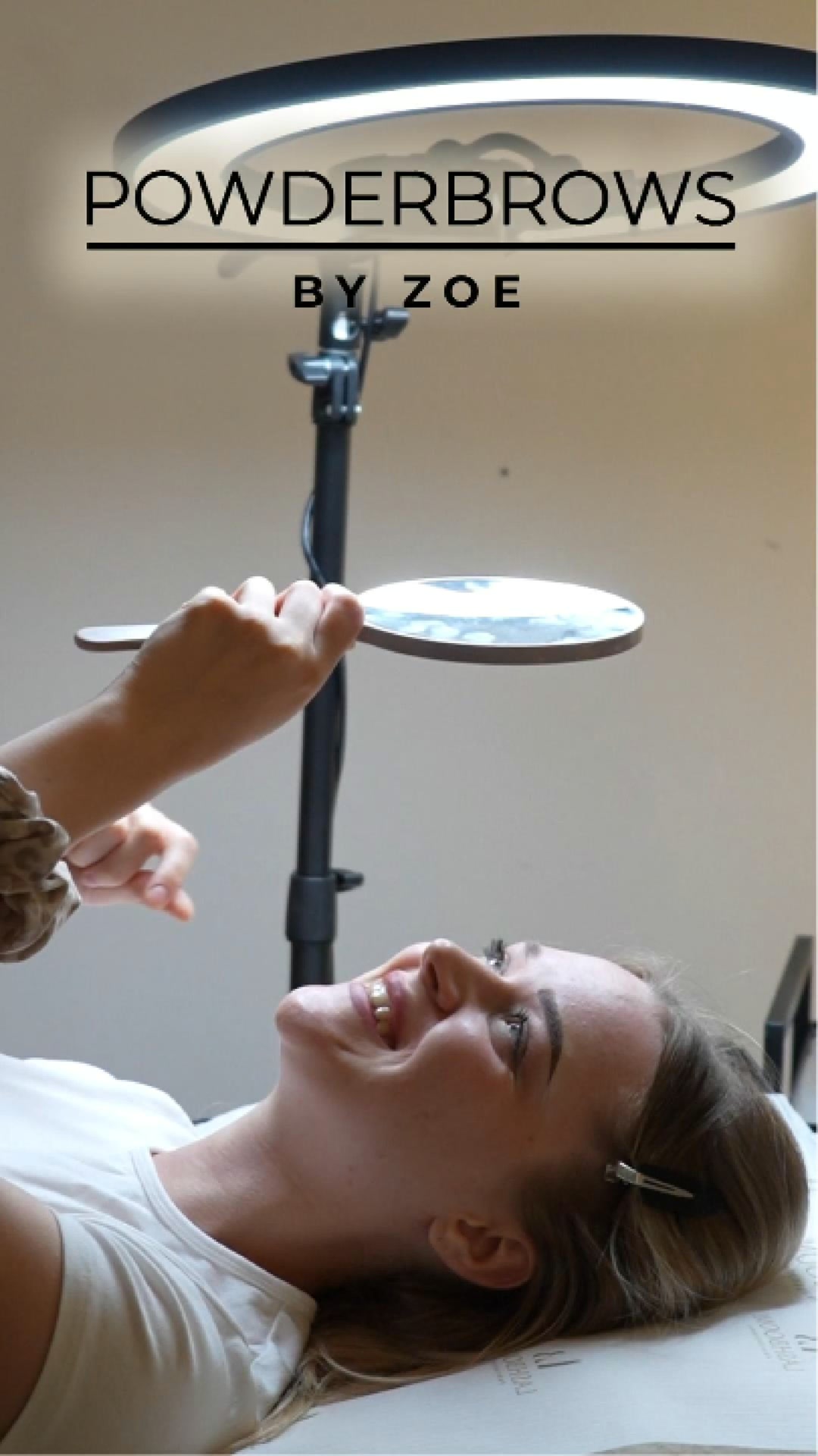 Lashes by Zoe Facebook ad: EXKLUSIV IN KREFELD: POWDERBROWS