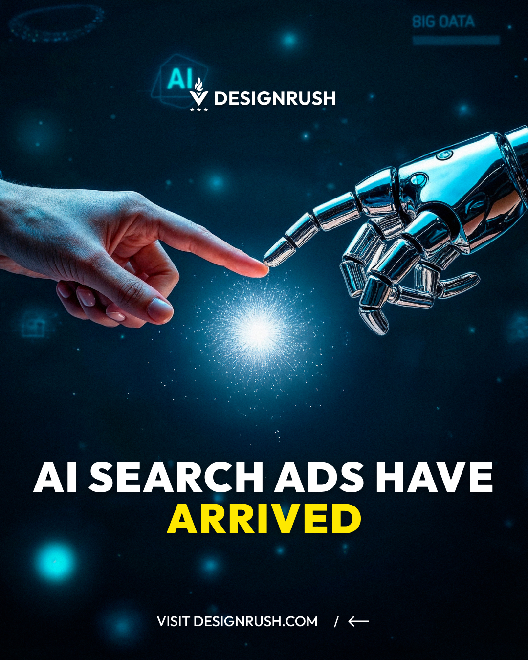 DesignRush Facebook ad