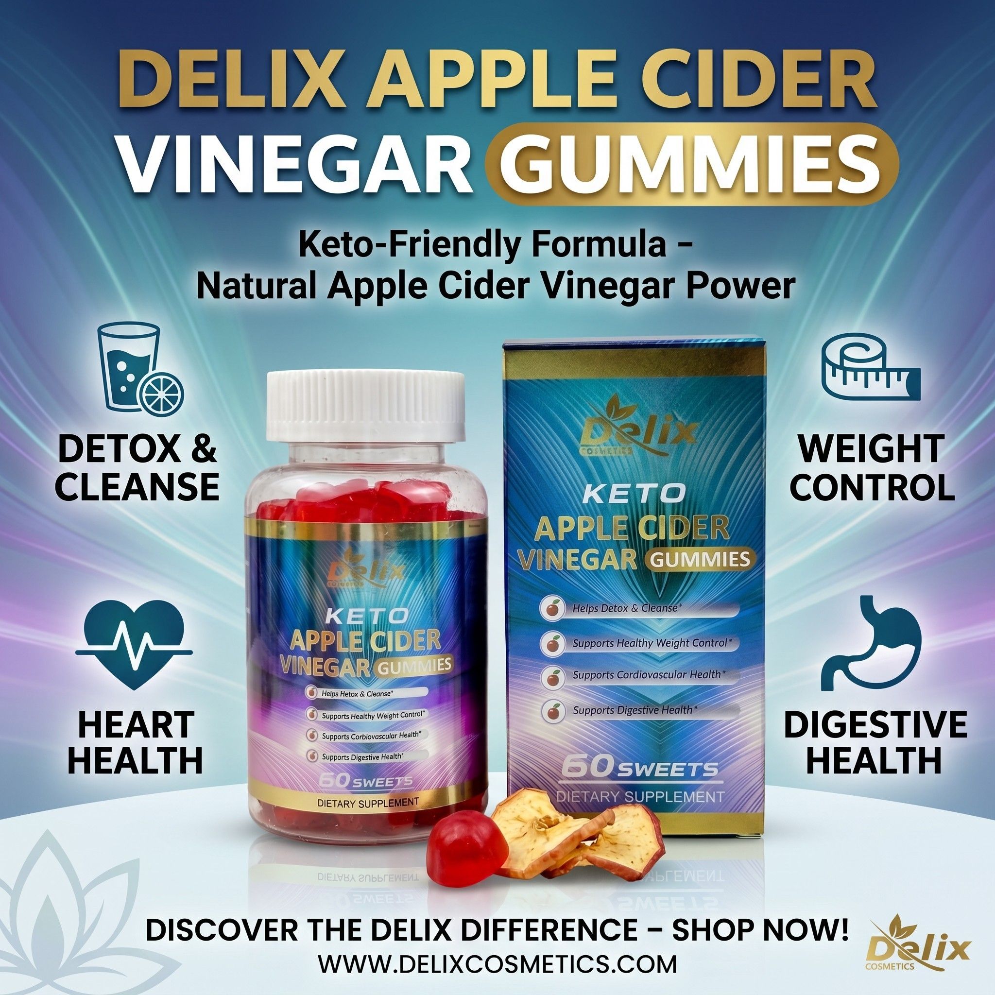Delix Organic And Natural Supplements Facebook ad: *GH₵200*
