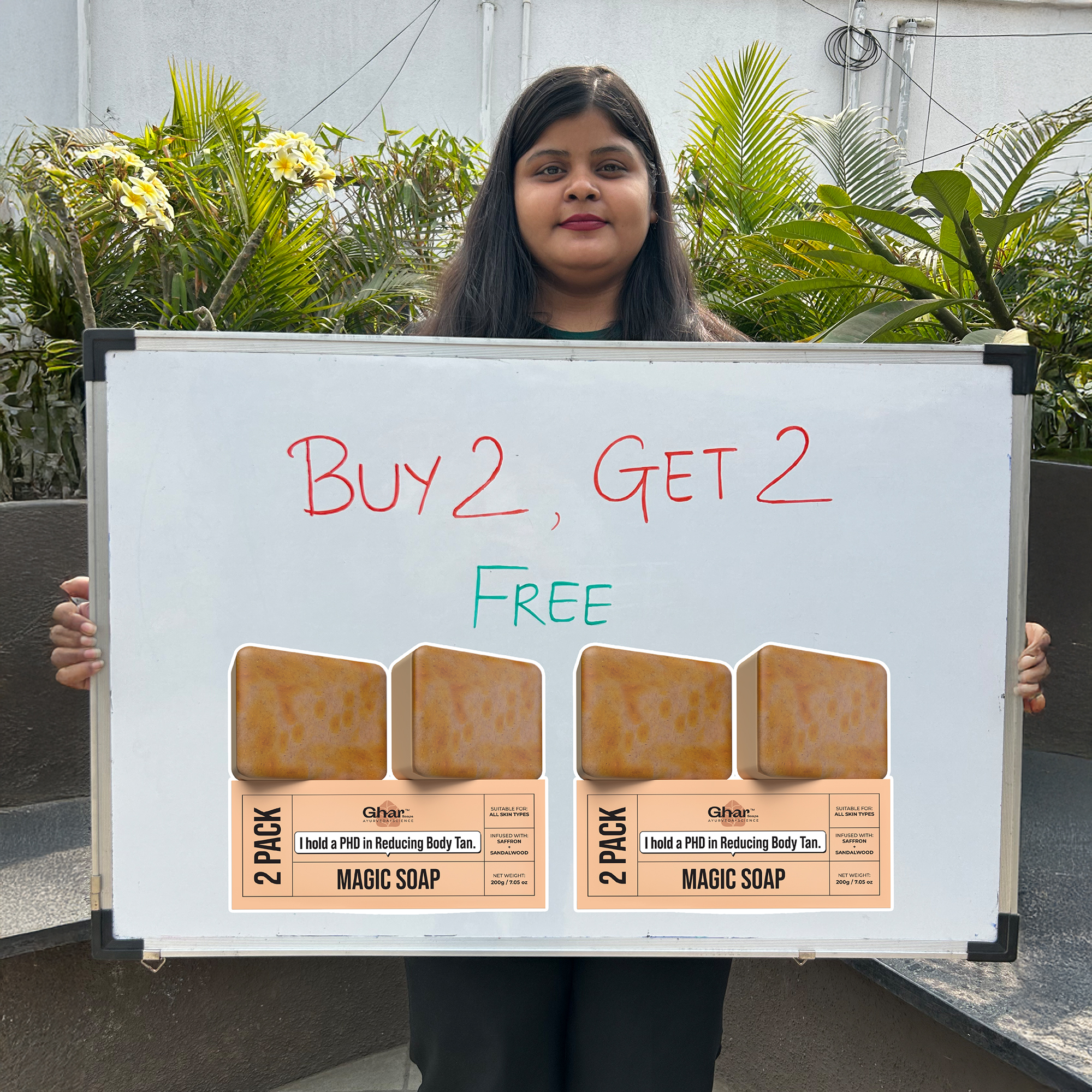 The Ghar Soaps Facebook ad
