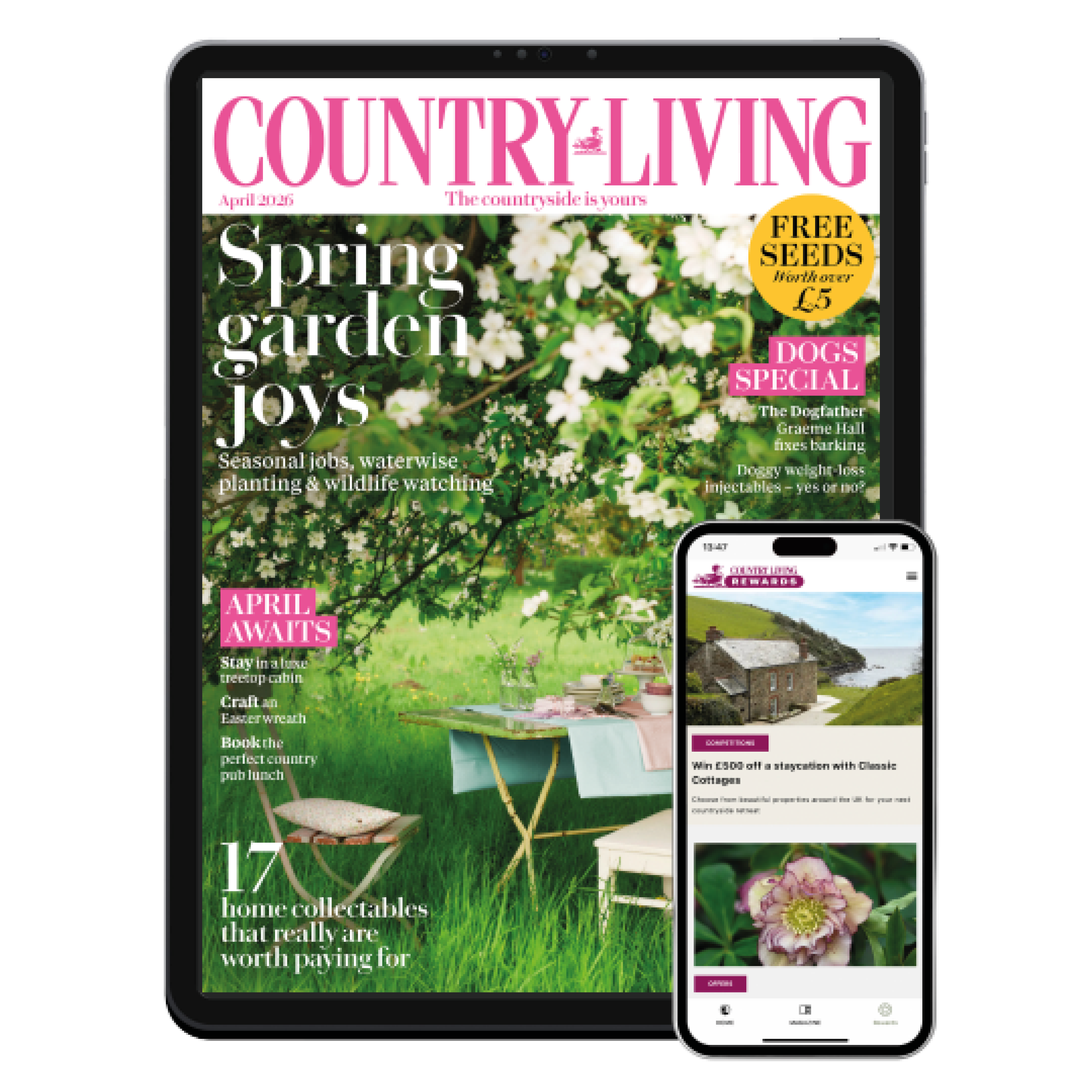 Country Living Magazine Facebook ad