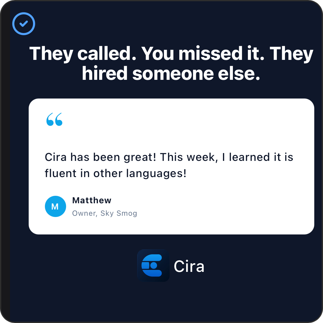 Get Cira Facebook ad