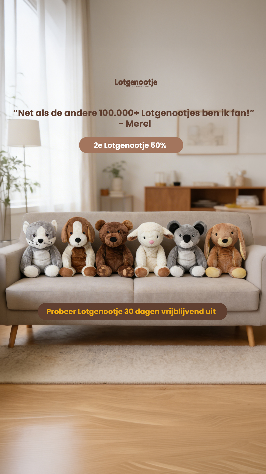 Lotgenootje Facebook ad