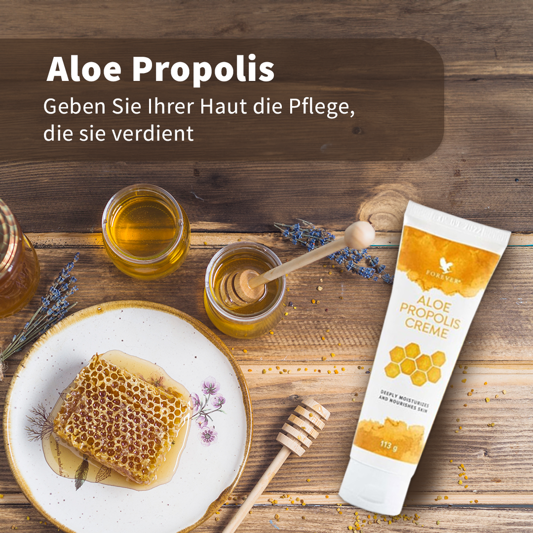 Team Aloe Austria Facebook ad: Aloe Propolis