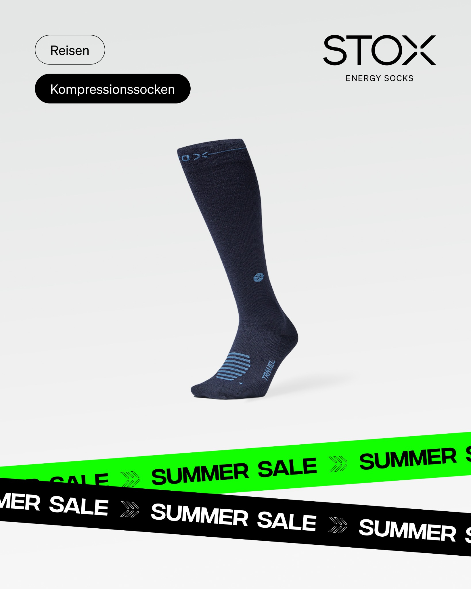 STOX Energy Socks Facebook ad