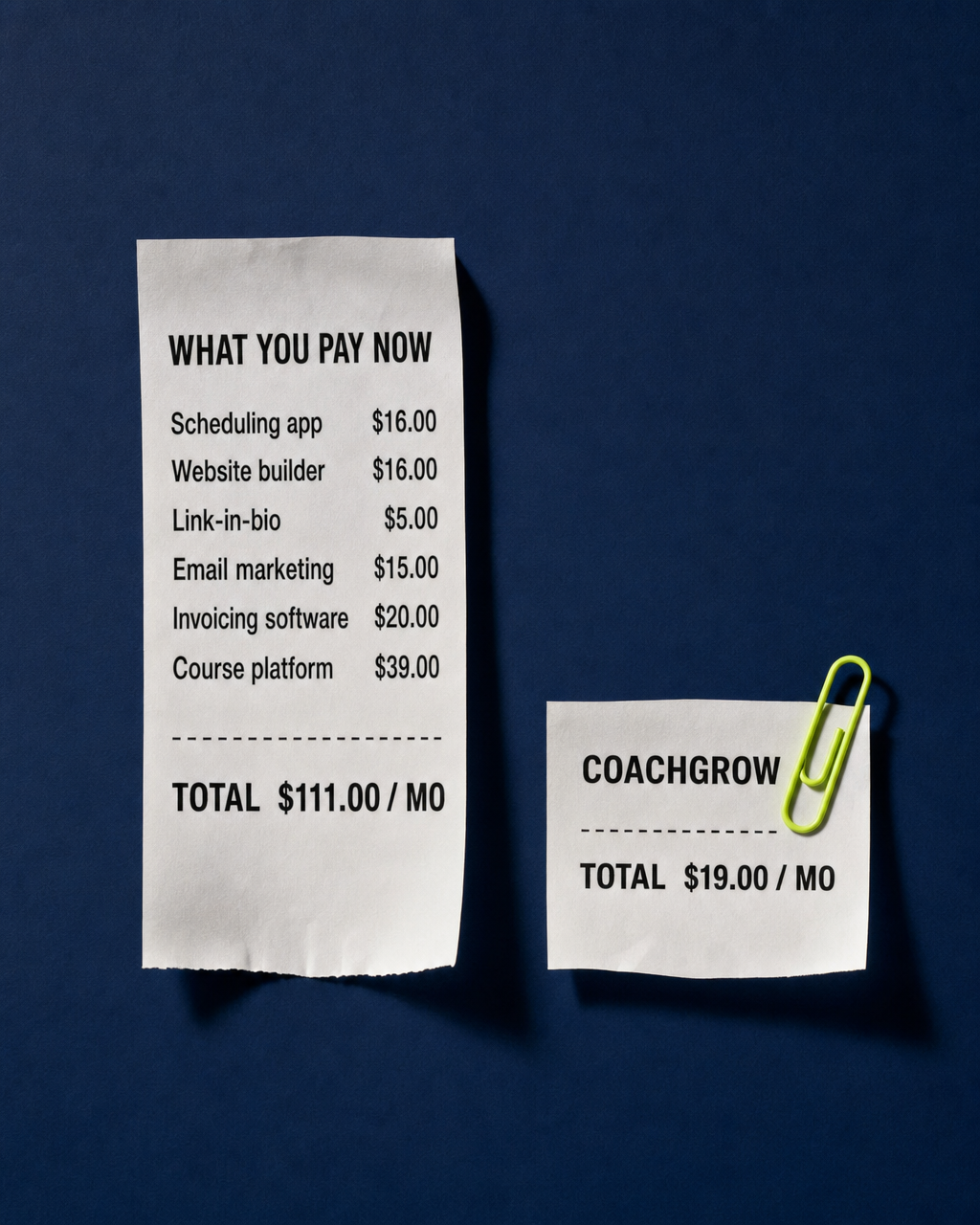 Golferstory Facebook ad: $111 a month. For what?