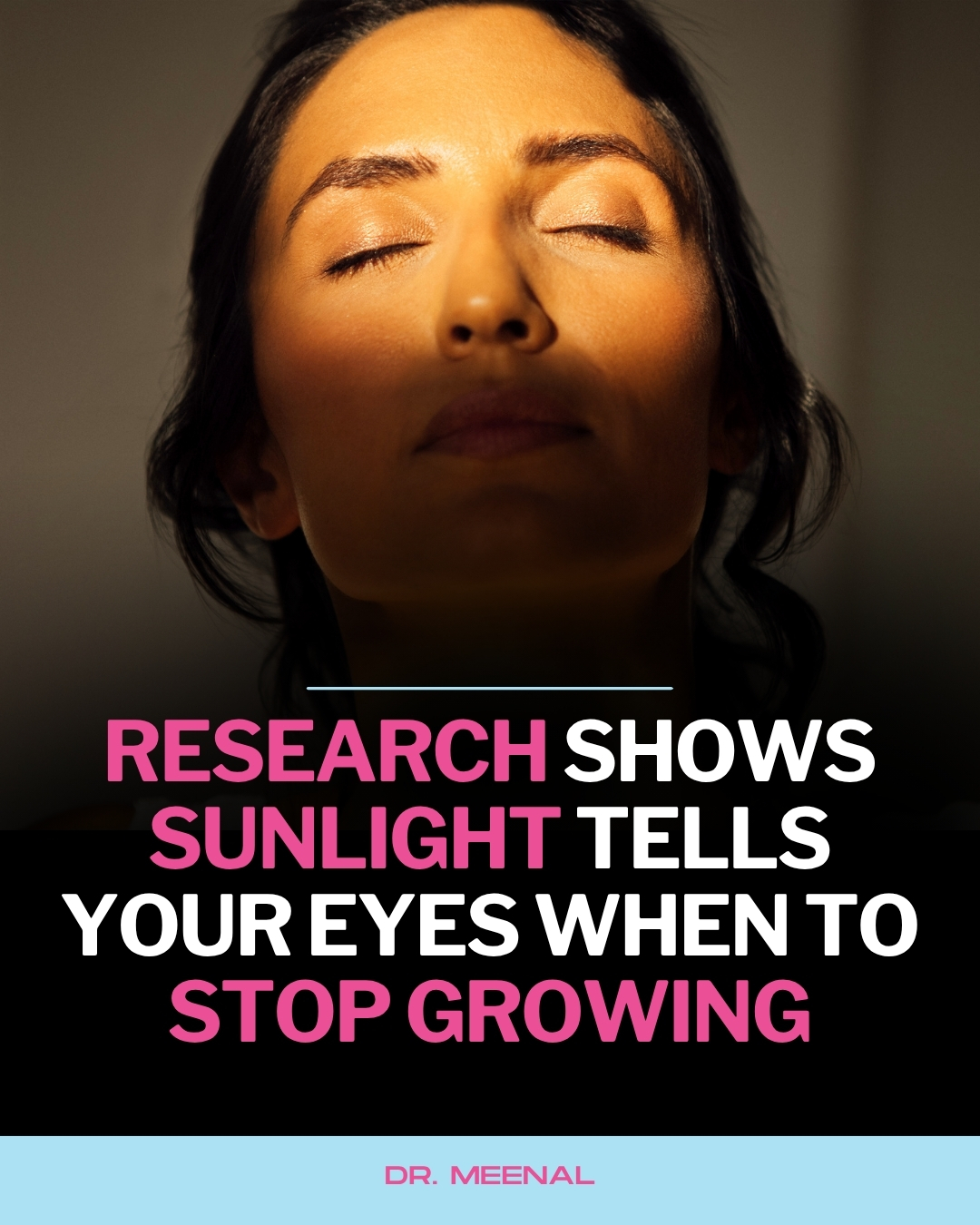 Dr Meenal Agarwal & Associates Facebook ad: The biggest protector against myopia isn't what most…