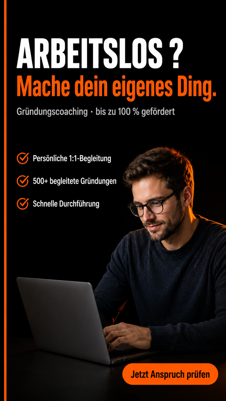 Erfolgsinsel Facebook ad: Dein Gründungscoaching, kostenlos über den AVGS.