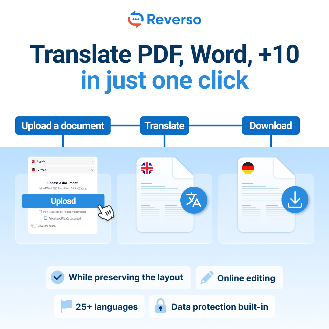 Reverso Documents Facebook ad