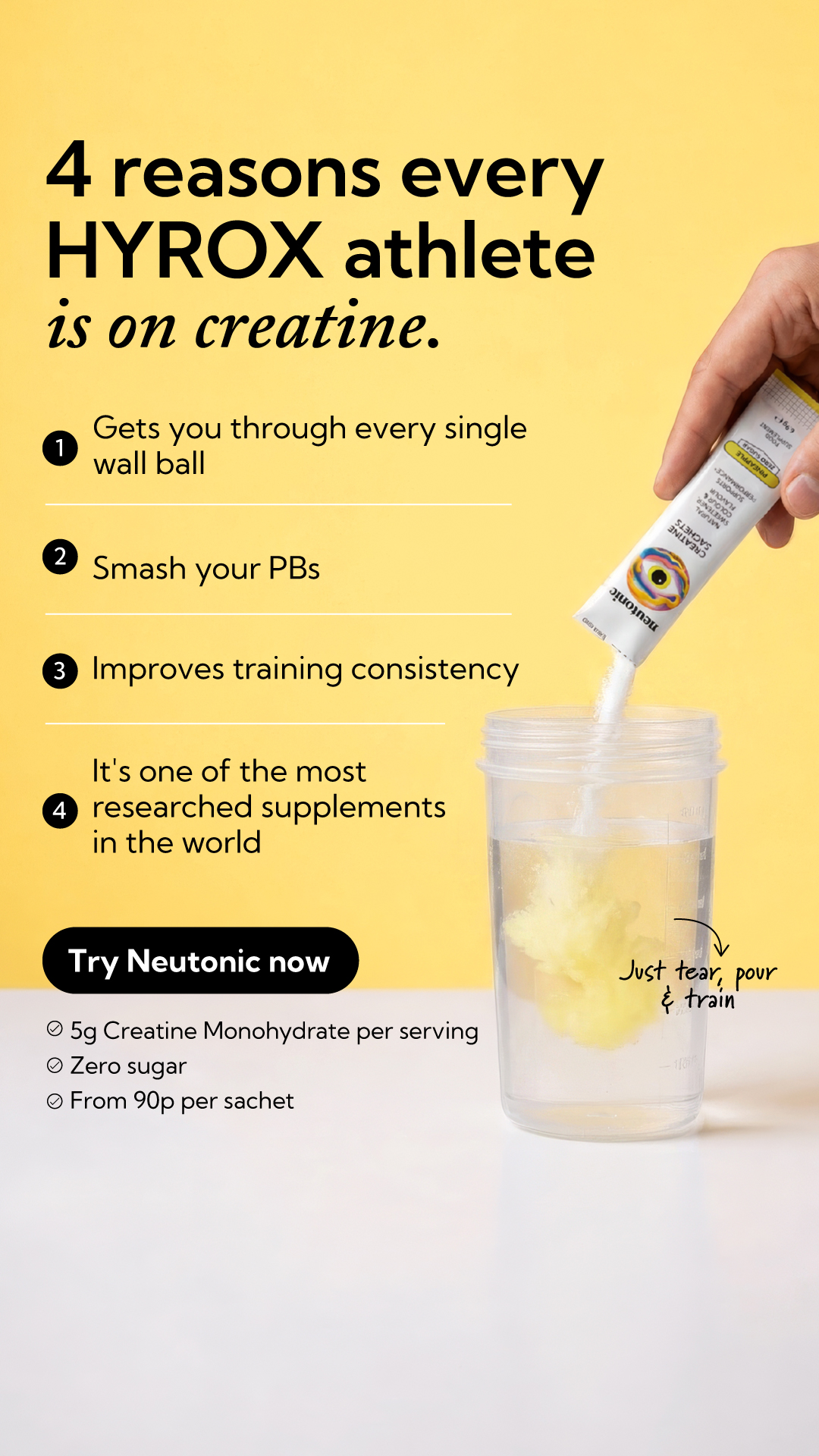 Neutonic Facebook ad