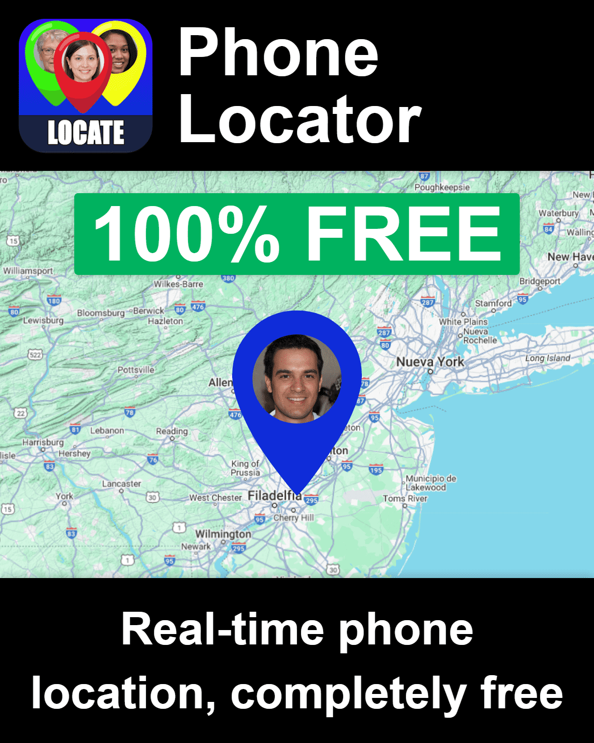 Family Locator: Protect your Family Facebook ad