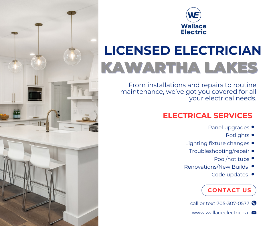 Wallace Electric Facebook ad: Top Rated Electrician