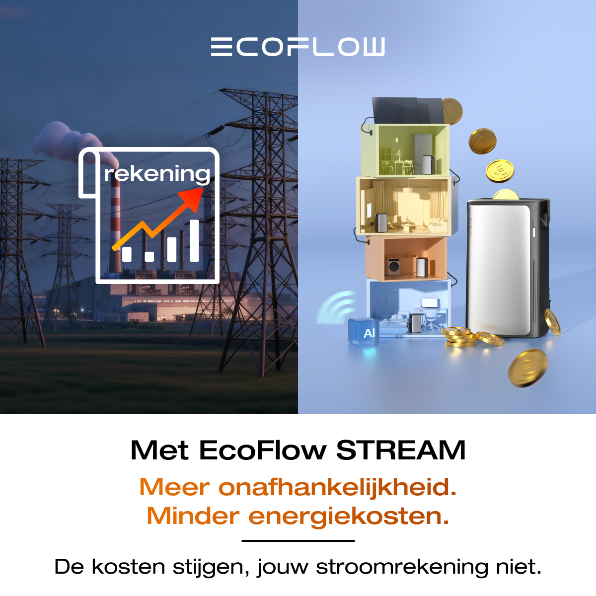 EcoFlow NL Facebook ad: EcoFlow Plug-in Thuisbatterij